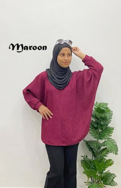 maroon-blouse